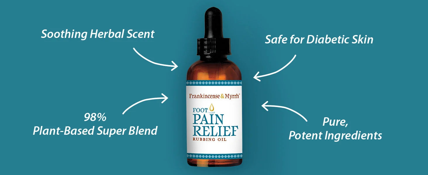 Foot Pain Relief Rubbing Oil