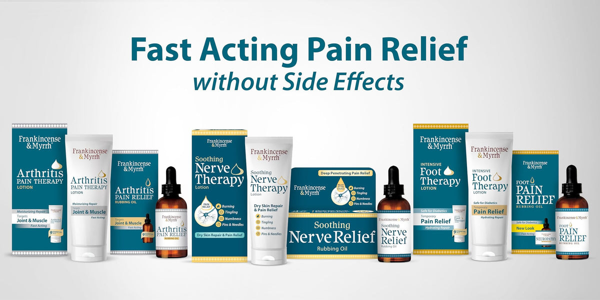 Soothing Nerve Relief Rubbing Oil – FrankincenseMyrrh
