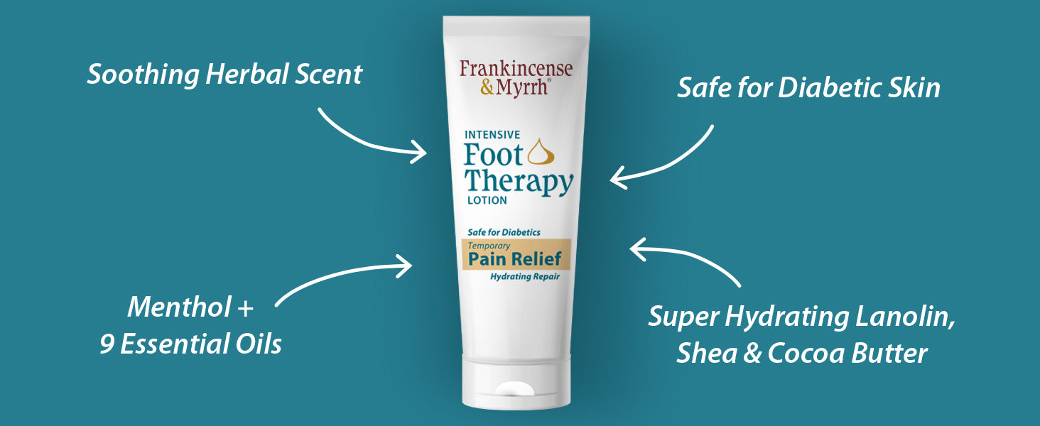 Foot Pain Relief Combo Pack: Rubbing Oil + Lotion